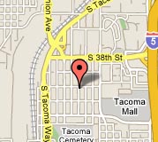 Map To Tacoma United Pentecostal Church Behind The Tacoma Mall